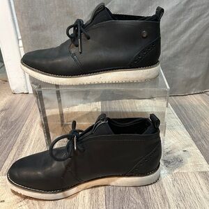 Hush puppies leather booties size 7 1/2